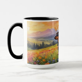 Dackel Tasse, Kaninchen Eleganz Tasse