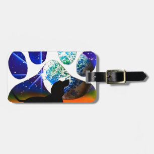 Dackel-Tatze Gepäckanhänger