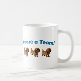 Dackel-Team-Tasse Tasse