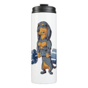 Dackel Thermosbecher