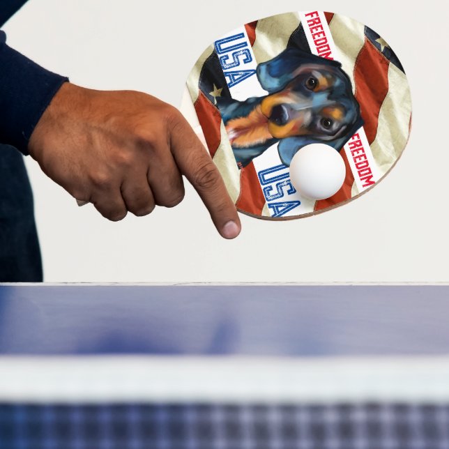 Dackel Tischtennis Schläger (InSitu)