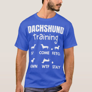 Dackel Training Dackel Dog Tricks 2 T-Shirt
