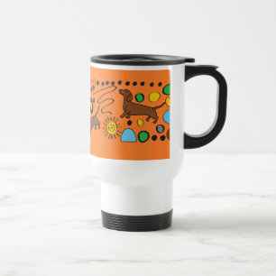 Dackel Travel Mug Cup Reisebecher