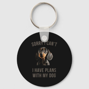 Dackel tut mir leid, ich kann mit meinem Hund kein Schlüsselanhänger