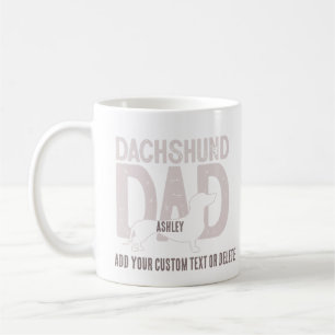 Dackel Vater Dog Vater Geschenk Kaffeetasse