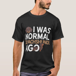 Dackel Vater Funny Dackel Hund Lover Dackel Multip T-Shirt