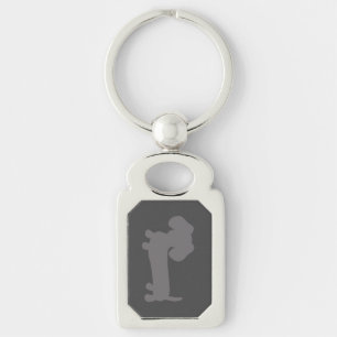Dackel Vater Keyring für Dackel Hund Vater Schlüsselanhänger