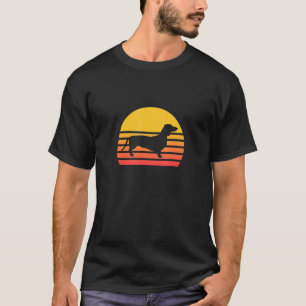 Dackel Vintage Dackel Hunde Mama Wurst Hund T-Shirt