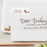 Dackel Warmwünscht Weihnachten<br><div class="desc">Erhöhen Sie Ihre Urlaubskorrespondenz mit unseren Rücksendeadressen-Aufklebern von Warm Wwünscht Dackel. Diese Labels sind so konzipiert, dass sie unsere Weihnachtsgrüßkarte "Warmest Wishings" perfekt ergänzen. Sie bieten dieselbe charmante Dackel in einem gemütlichen Schal vor einer winterlichen Kulisse. Mit einer Touch festlicher Eleganz fügen diese Labels nicht nur Ihrer Mail eine persönliche...</div>