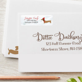 Dackel Warmwünscht Weihnachten