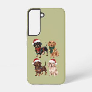 Dackel Weihnachts-Hund Mama Lover Xmas Geschenk Samsung Galaxy Hülle