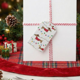 Dackel Weihnachtsgeschenk Tags Dackel Weihnachtsbe Geschenkanhänger