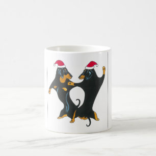 Dackel-WeihnachtsTasse Kaffeetasse