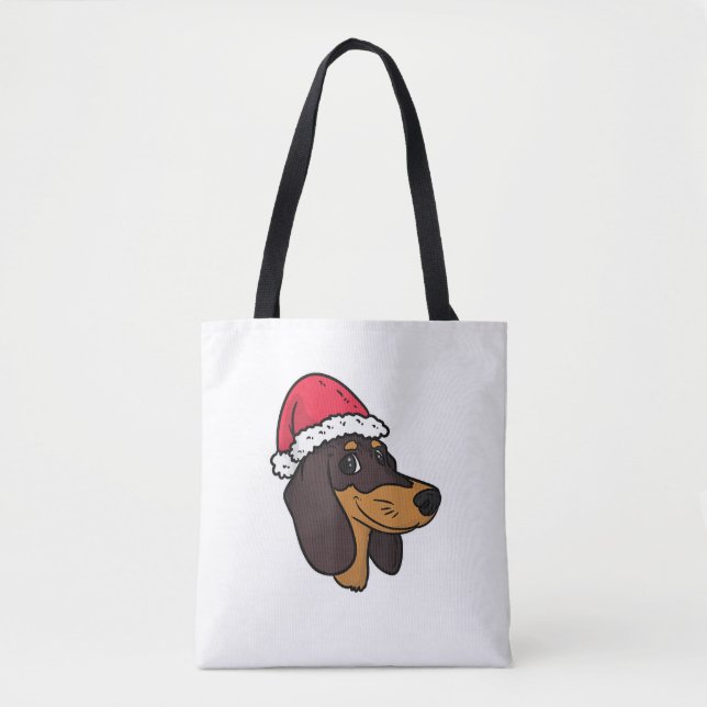 Dackel Weiner Dog Weihnachten (Vorderseite)