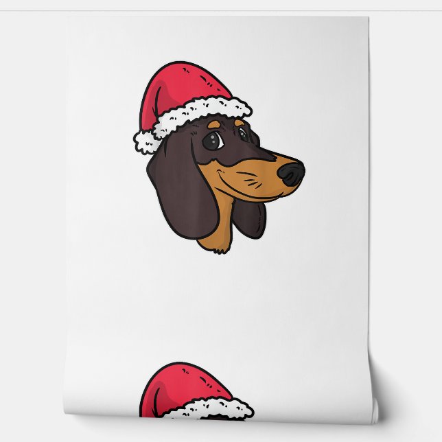 Dackel Weiner Dog Weihnachten Tapete (Abrollen)