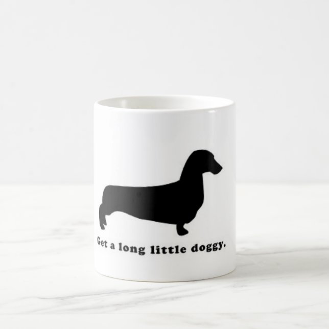 Dackel Weiner Hund Kaffeetasse (Mittel)