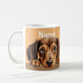 Dackel Welpe Hunde Kaffee Kaffee Kakaotee Tasse