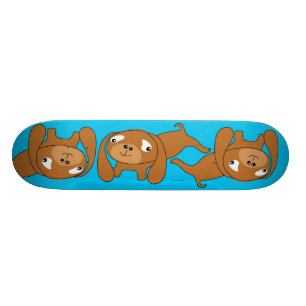 Dackel Welpenskateboard Skateboard