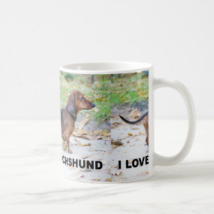 Dackel Wildschweine mit voller Liebe w pic Tasse