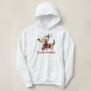 Dackel Winter Dog Hoodie