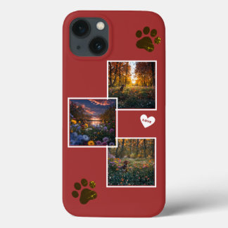 Dackel Wonder: Dackel Foto Collage iPhone Fall Case-Mate iPhone Hülle