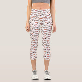 Dackel Wurst Hund Capri Leggings