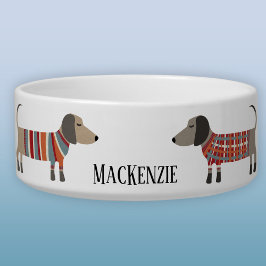 Dackel Wurst Hund Personalisiert Hund Napf