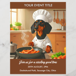 Dackel "Wursthund" Flyer