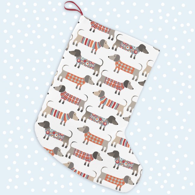 Dackel Wursthund Großer Weihnachtsstrumpf (Von Creator hochgeladen)