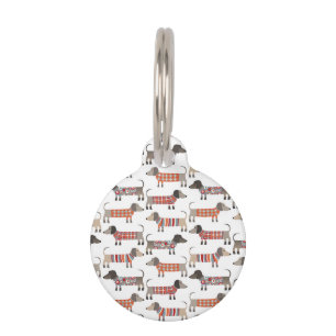 Dackel Wursthund Haustiermarke