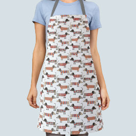 Dackel Wursthund Schürze