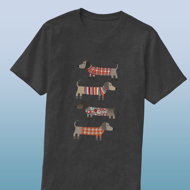 Dackel Wursthund T-Shirt (Dachshund sausage dog unisex t-shirt)