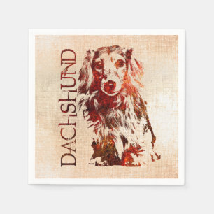 Dackelhund - Dackel Serviette