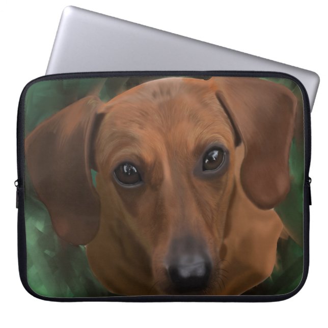 Dackellaptophülse Laptopschutzhülle (Vorderseite)