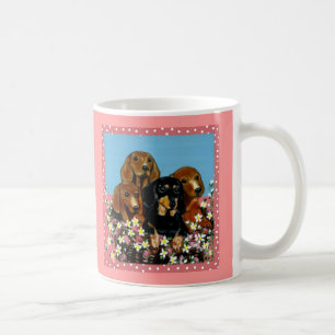 Dackeln am Muttertag Tasse