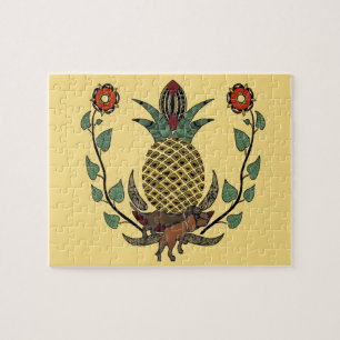 Dackeln, Ananas Puzzle