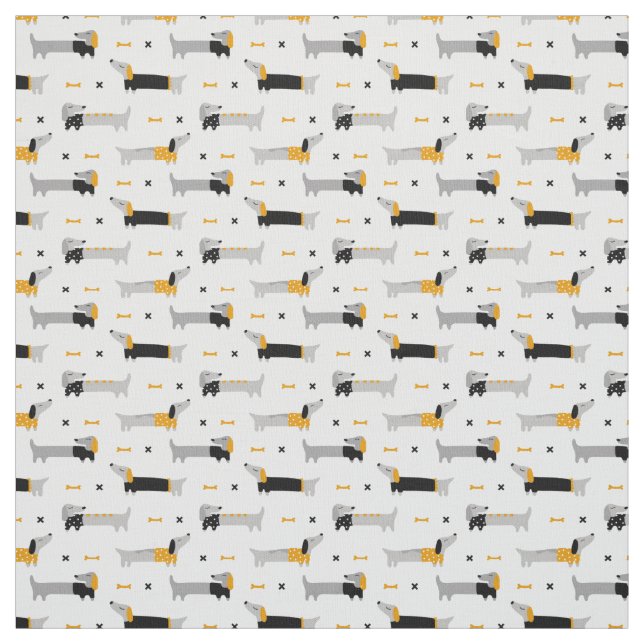 DACKELN - DACKELN STOFF (Muster)