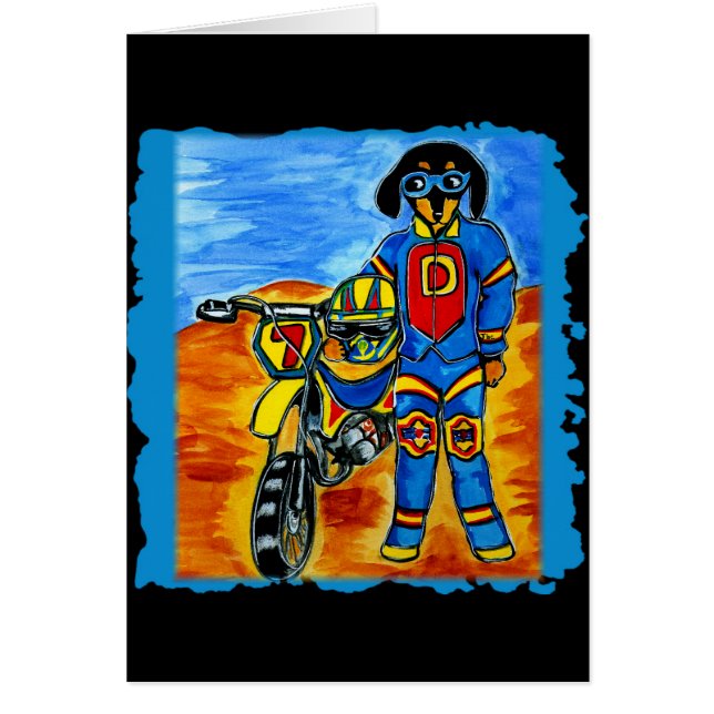 Dackeln für Surfer und Biker (Vorne)