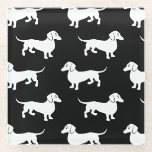 Dackeln ganz vorbei glasuntersetzer