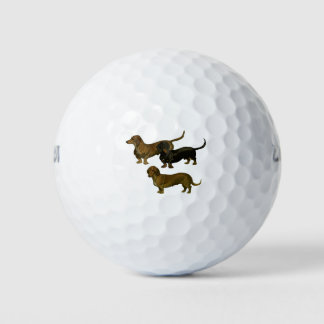 Dackeln Golfball