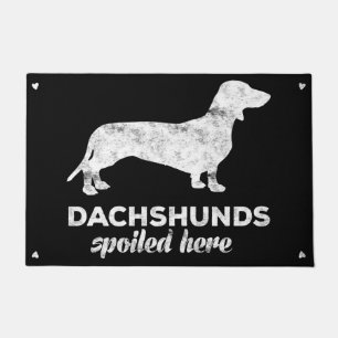Dackeln hier verdorben fußmatte