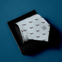 Dackeln Hunde Muster Mit Monogramm