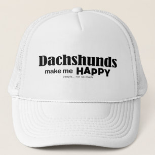 Dackeln machen mich glücklich truckerkappe