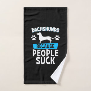 Dackeln mit meinen Freunden Handtuch