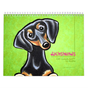 Dackeln Off-Leash Art™ Vol. 1 Kalender