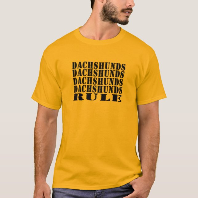 Dackelregel-T - Shirt (Vorderseite)