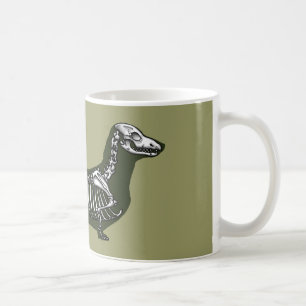 Dackelskelett Tasse