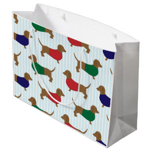 Dackeltapete Große Geschenktüte