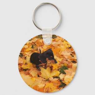 Dackelwelpe Schlüsselanhänger