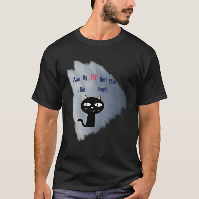Dad and Mom loves Cat T-Shirt (Vorderseite)